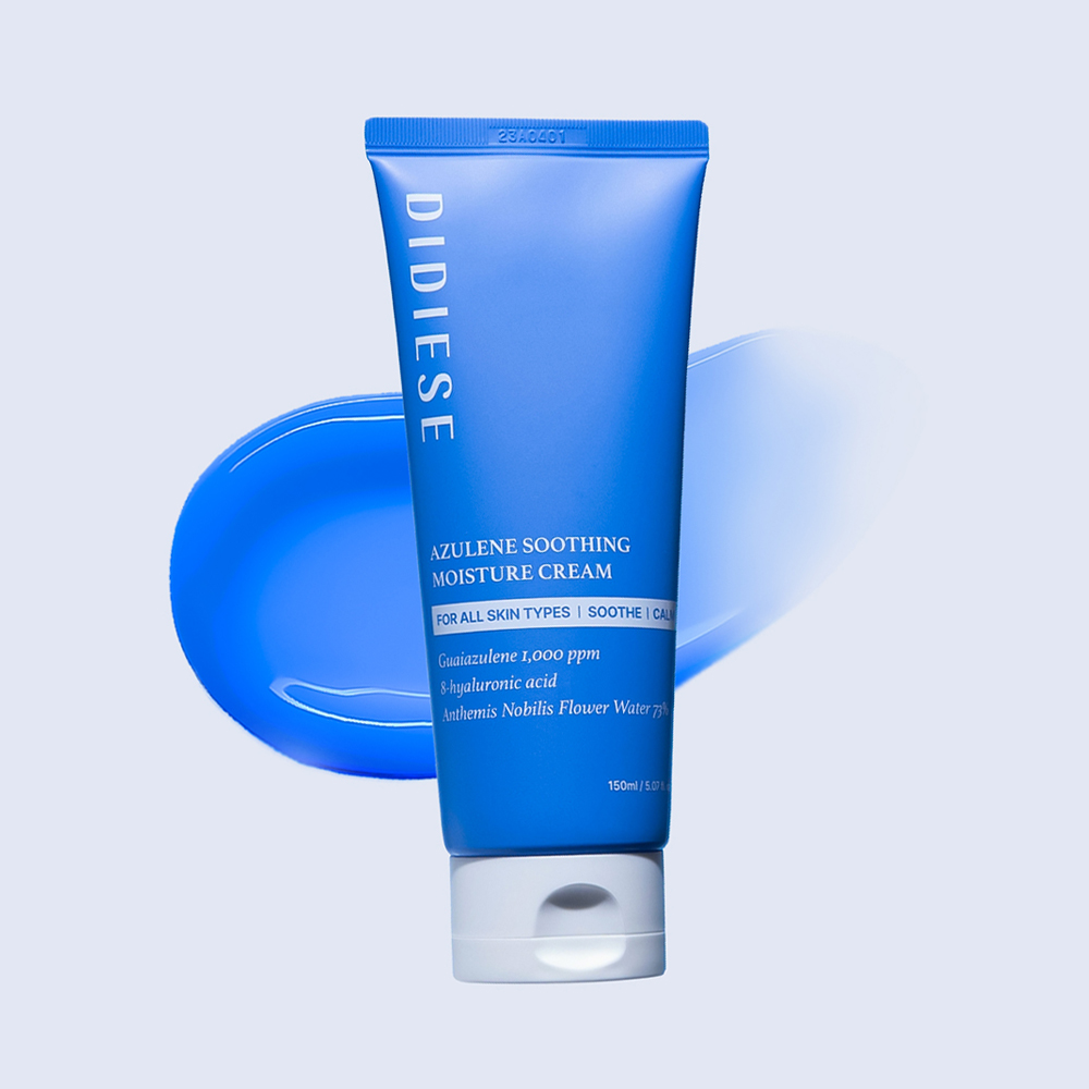 [디디에즈] 아줄렌 수딩 모이스처 크림 진정 보습 150ml, 1개 - 상품 이미지