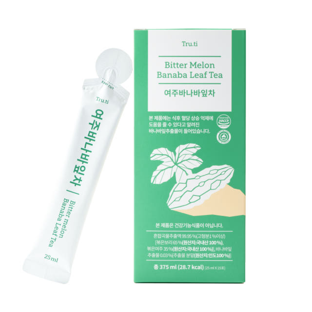 트루바이탈 티 여주바나바잎 차 음료 물대용 당쏙티 카페인없는차
