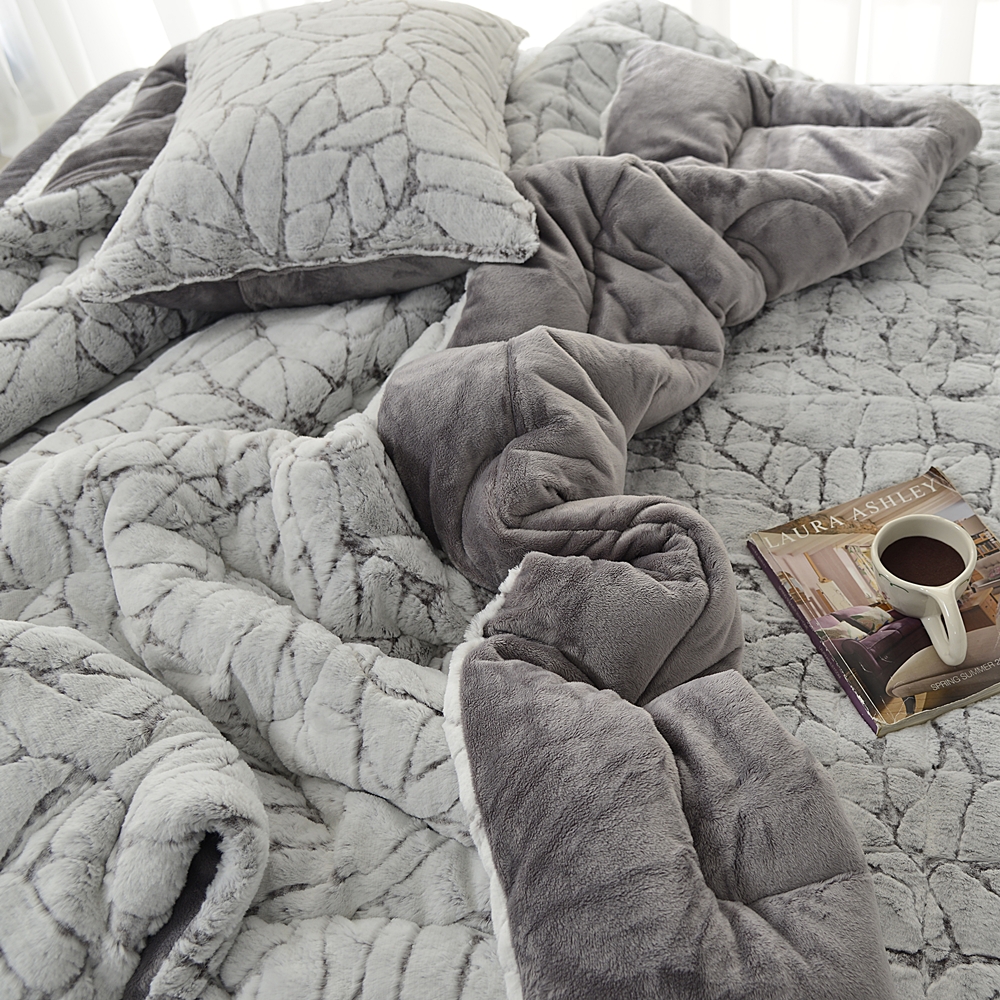 나라데코 프리미엄 15mm 장모 극세사 두꺼운 겨울 차렵 이불 SS