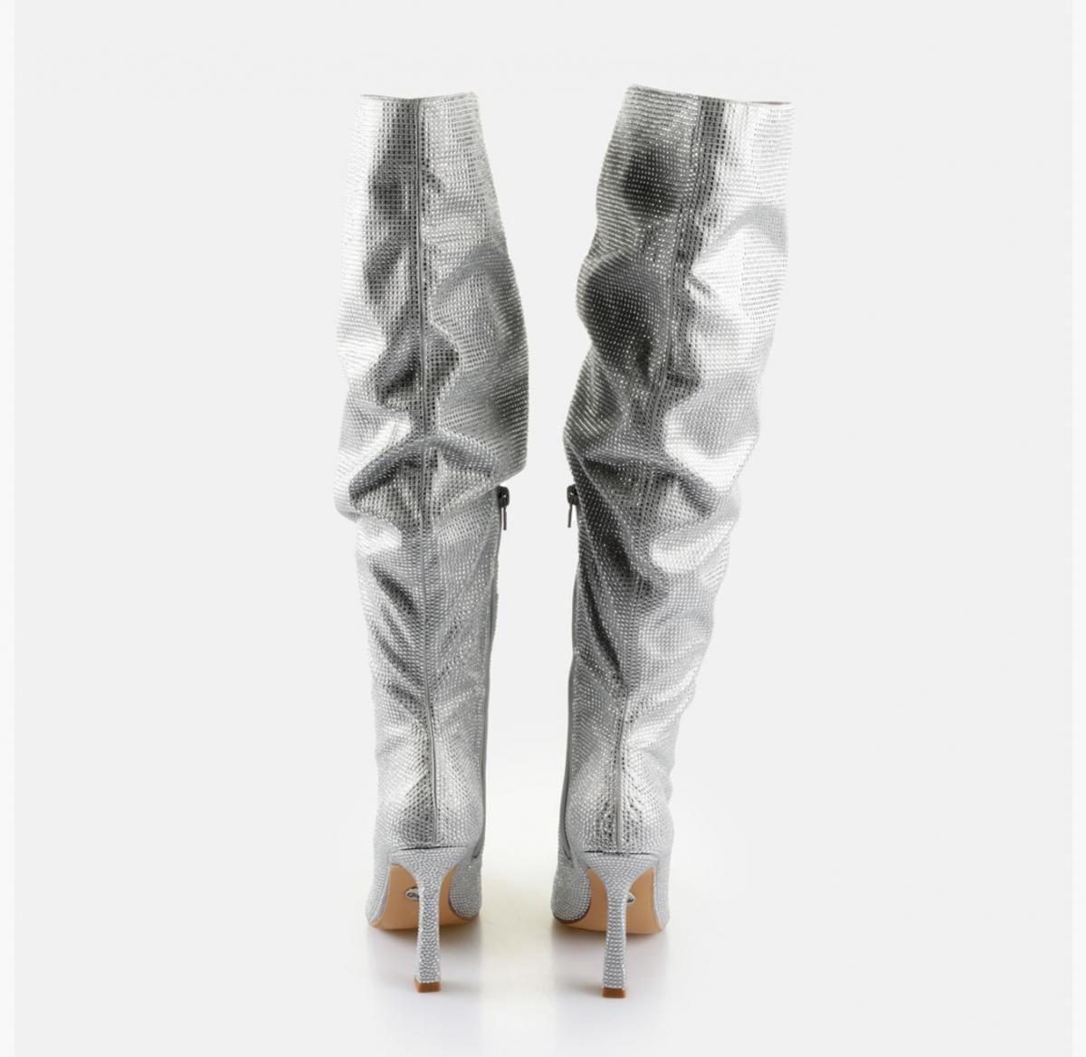 버팔로 실버 글램 오버니 롱부츠 02261871 SILBER - 상세 이미지 5