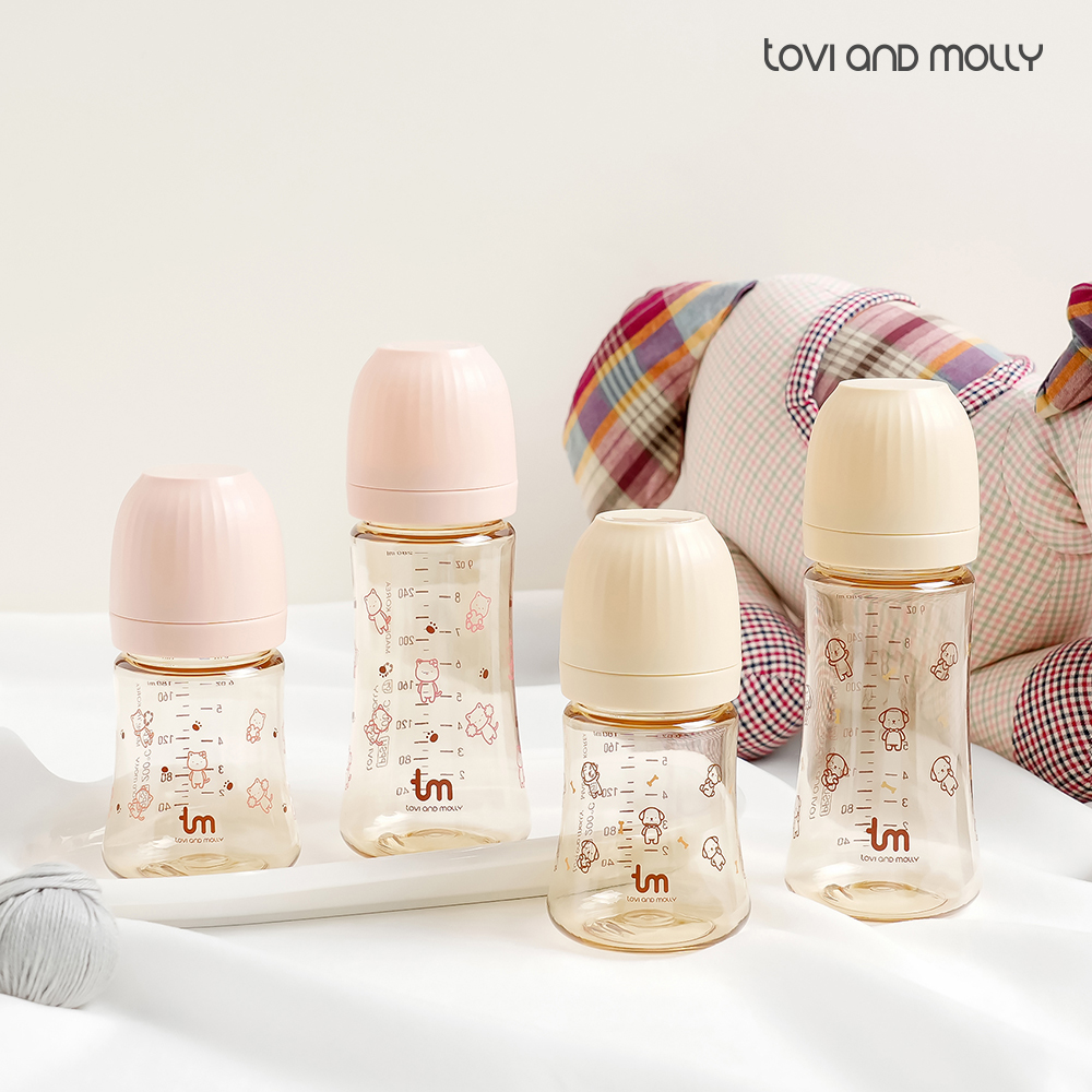 [토비앤몰리] 아기 신생아 배앓이 젖병 180ml 280ml