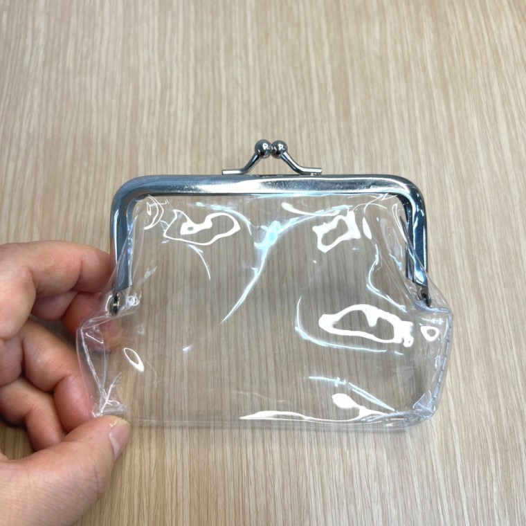 투명 동전 지갑 카드 화장품 파우치 - 메인 이미지