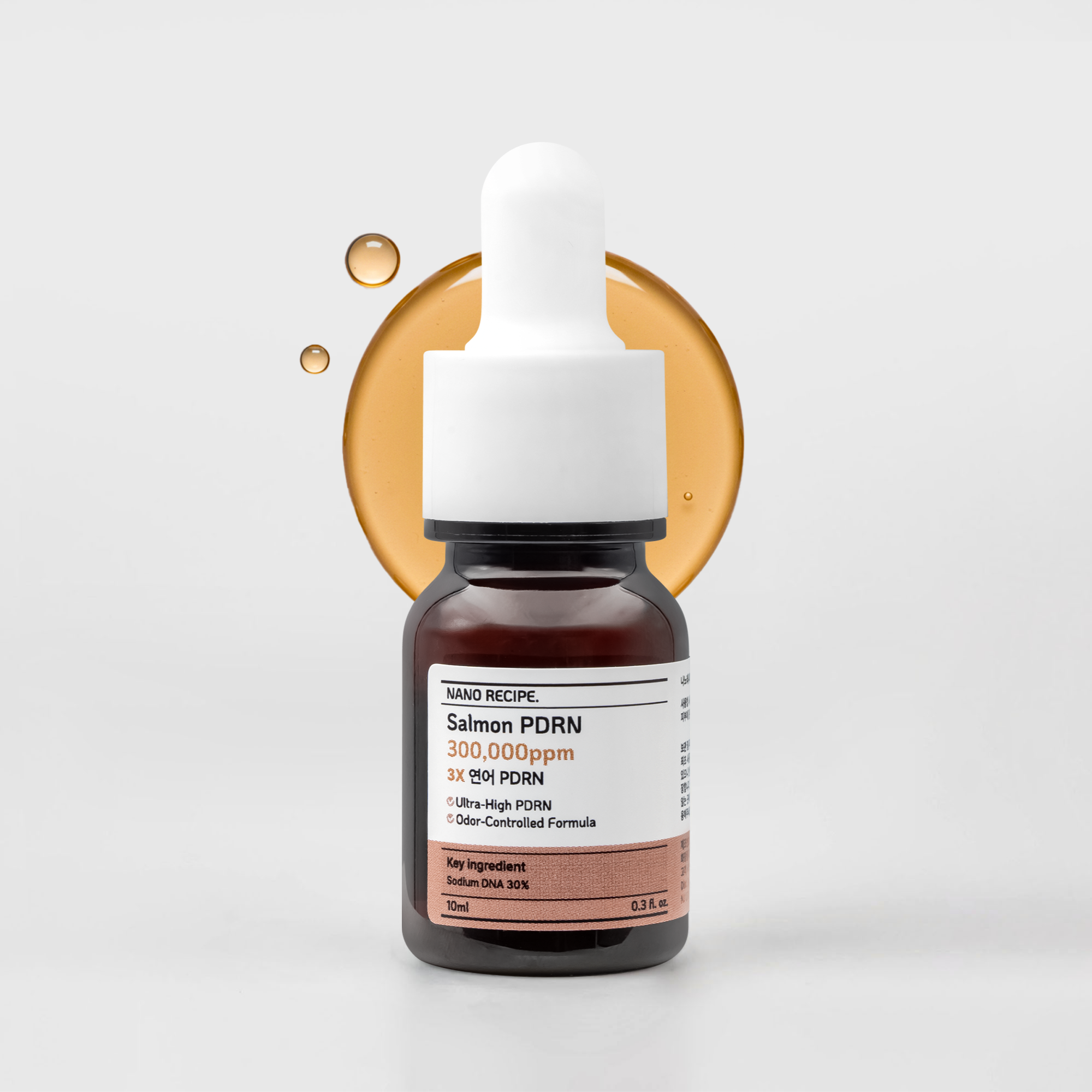나노레시피 3X 연어 PDRN 300,000ppm 원액 10ml 제품 이미지