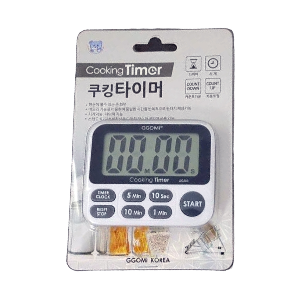 쿠킹 타이머 베이킹 제과 제빵 주방 무소음 다용도 - 상세 이미지 2