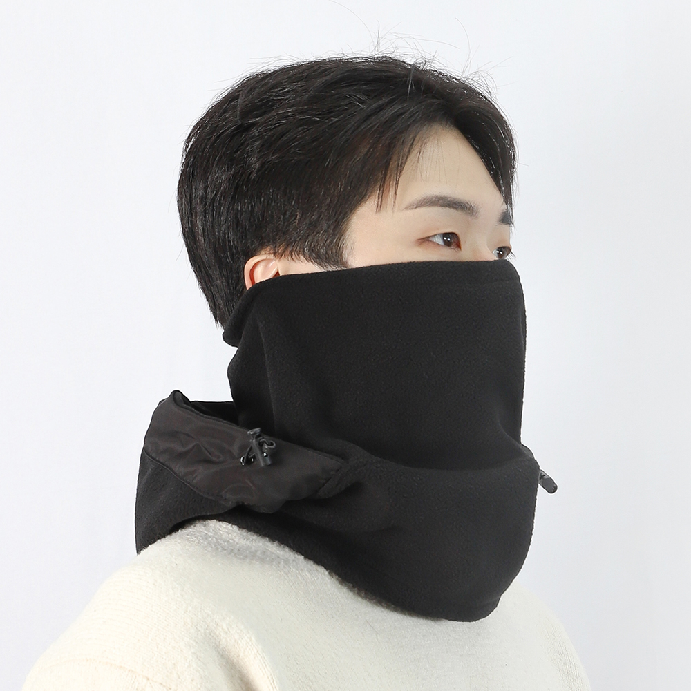 카르닉 더블 기모 바라클라바 넥워머 DBHN 겨울 방한 후드 목토시 남자 여자 멀티스카프 - 상세 이미지 3