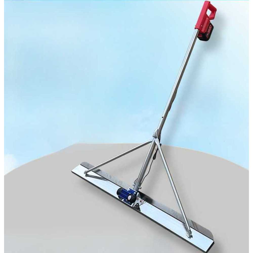 진동 미장기 시멘트 바닥 밀대 평탄 작업용 마무리기 100cm 88W (지지대) - 상세 이미지 2