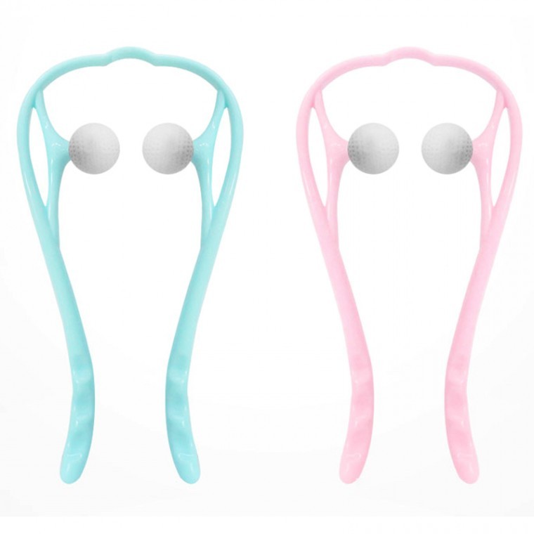 뭉친 결린 목 안마기 지압볼 - 상품 이미지
