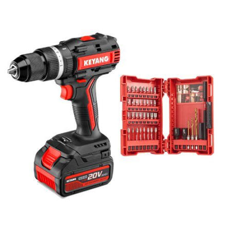 계양 20V MAX 충전 햄머드릴 DM20BLA-70C + 밀워키 비트 40종 세트