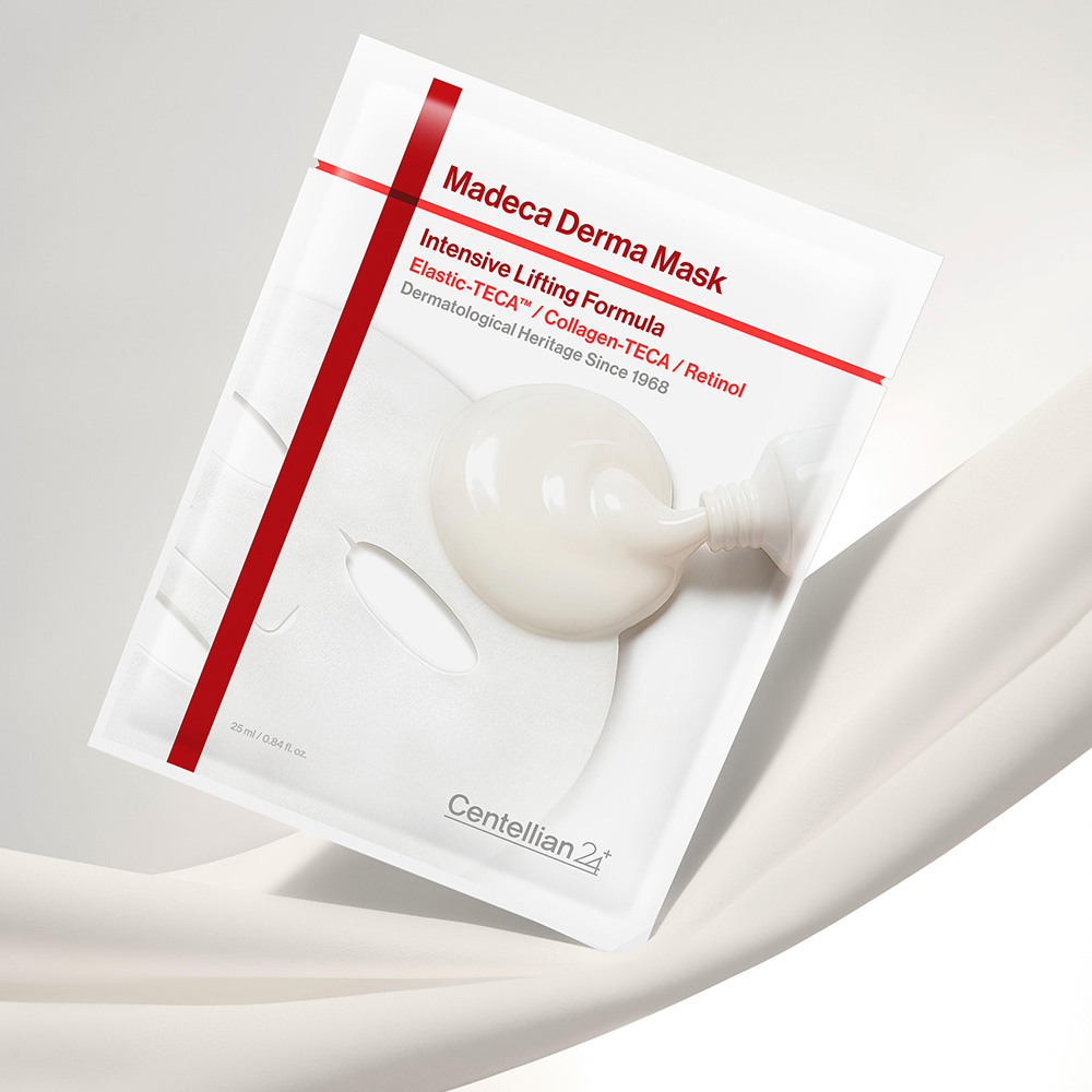 [슈퍼적립][총80매] 동국제약 센텔리안24 마데카 더마마스크 인텐시브 리프팅 포뮬러 10매, 8개 / 1일 1팩, 순면, 저자극, 리프팅 안티에이징 탄력 광채 수분 피부 보습도움