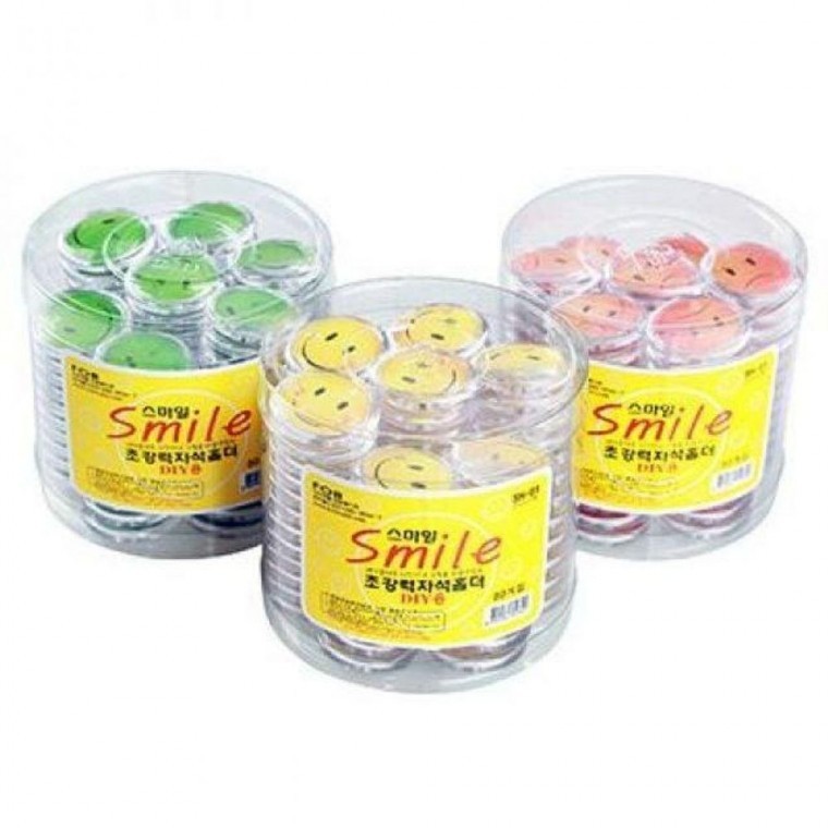 EAS 포비월드 SH-01 스마일자석홀더 32mm 80개입 - 상품 이미지