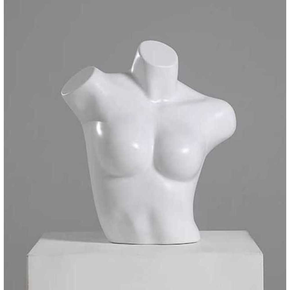 토르소 마네킹 하얀색 사람 상체 디스플레이 전시 A - 상품 이미지