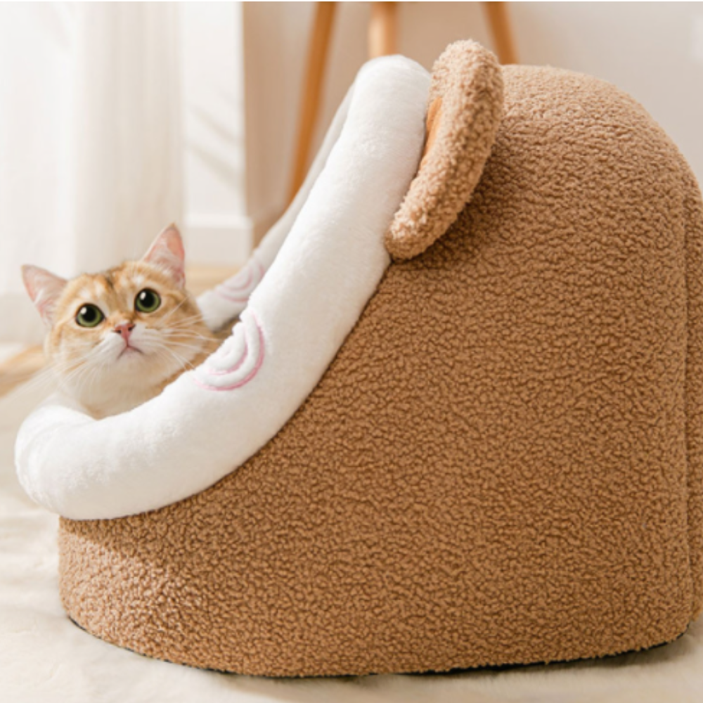 고양이 숨숨집 강아지 하우스 애견 동굴집 침대 텐트 곰돌이하우스 소형