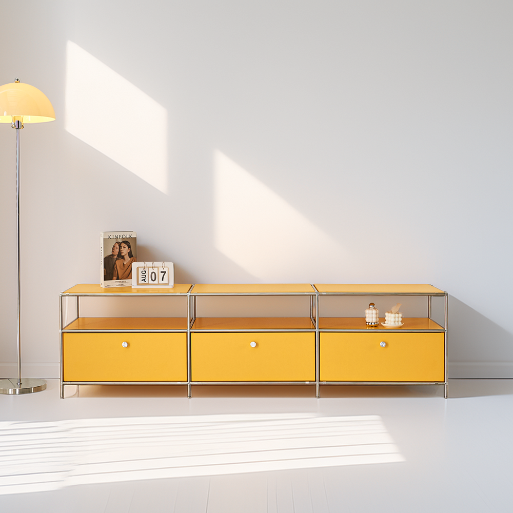 세라썸 미드센츄리 모듈 거실장 티비서랍장 tv장식장 낮은