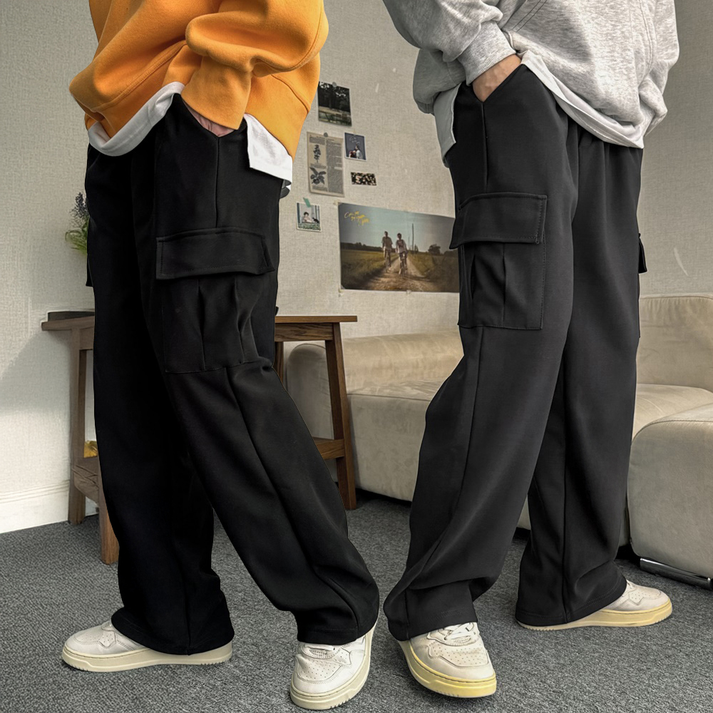 1+1 남자융기모바지 기모카고바지 - 상품 이미지