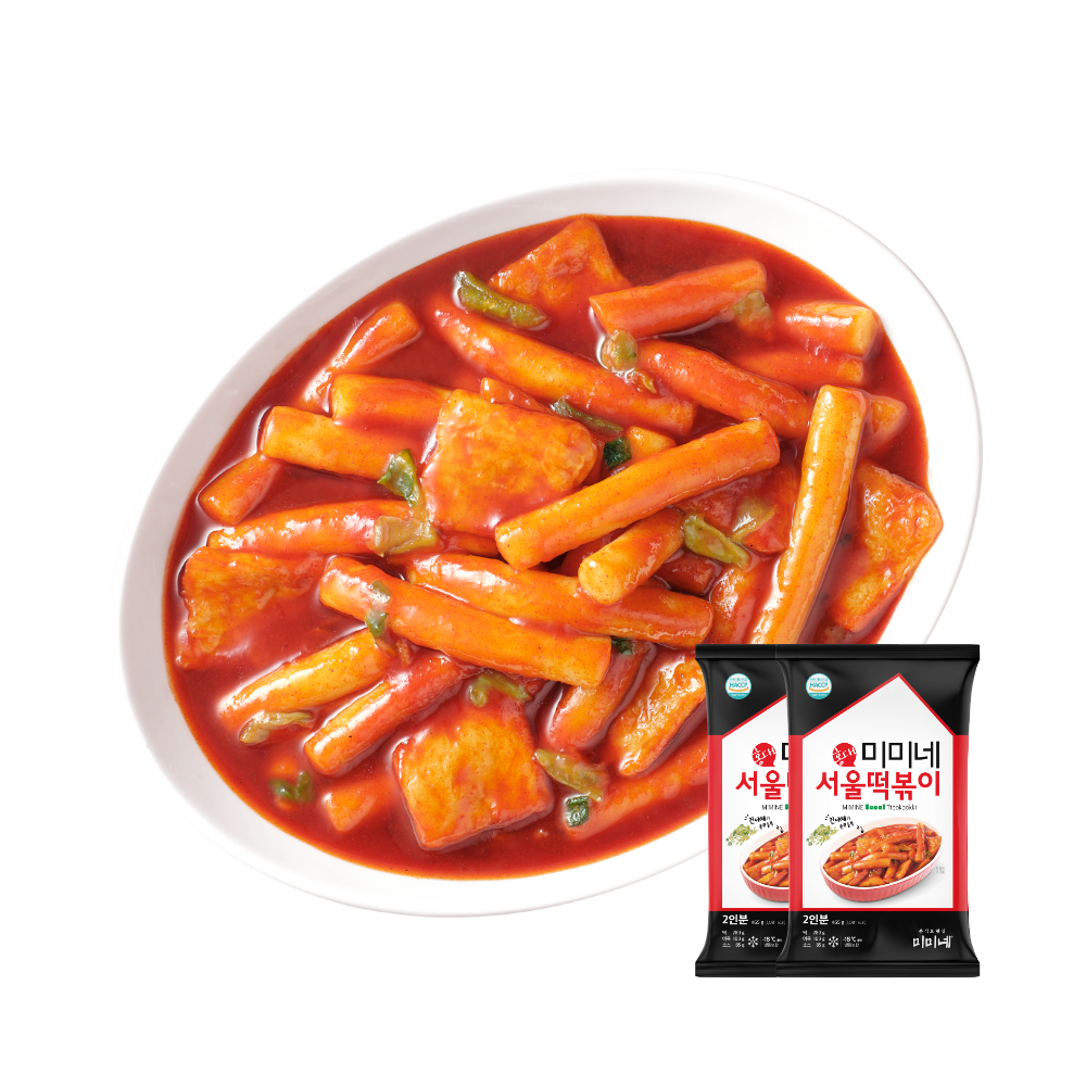 [신제품] 미미네 서울떡볶이 기본맛, 465g, 2개 - 상품 이미지