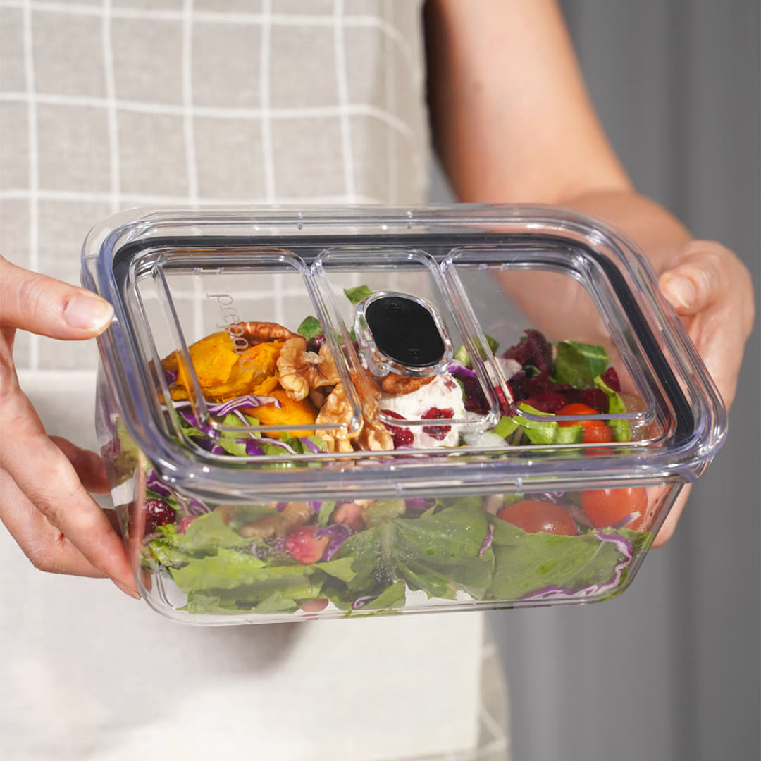 프리파라 브루클린 반찬통 1000ml 블랙 젖병소재 트라이탄 냉장고정리 밀폐용기 제품 이미지