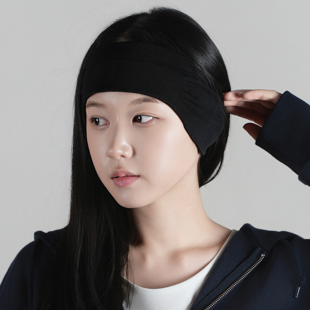 얼게이트 국산 겨울 러닝 스포츠 헤어밴드 귀마개 이어워머 방한 헤드밴드 - 상세 이미지 2