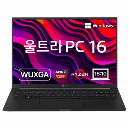 LG전자 2023 울트라 PC 엣지 16 라이젠5 라이젠 7000 시리즈 AMD Radeon   16U70R-GA56K