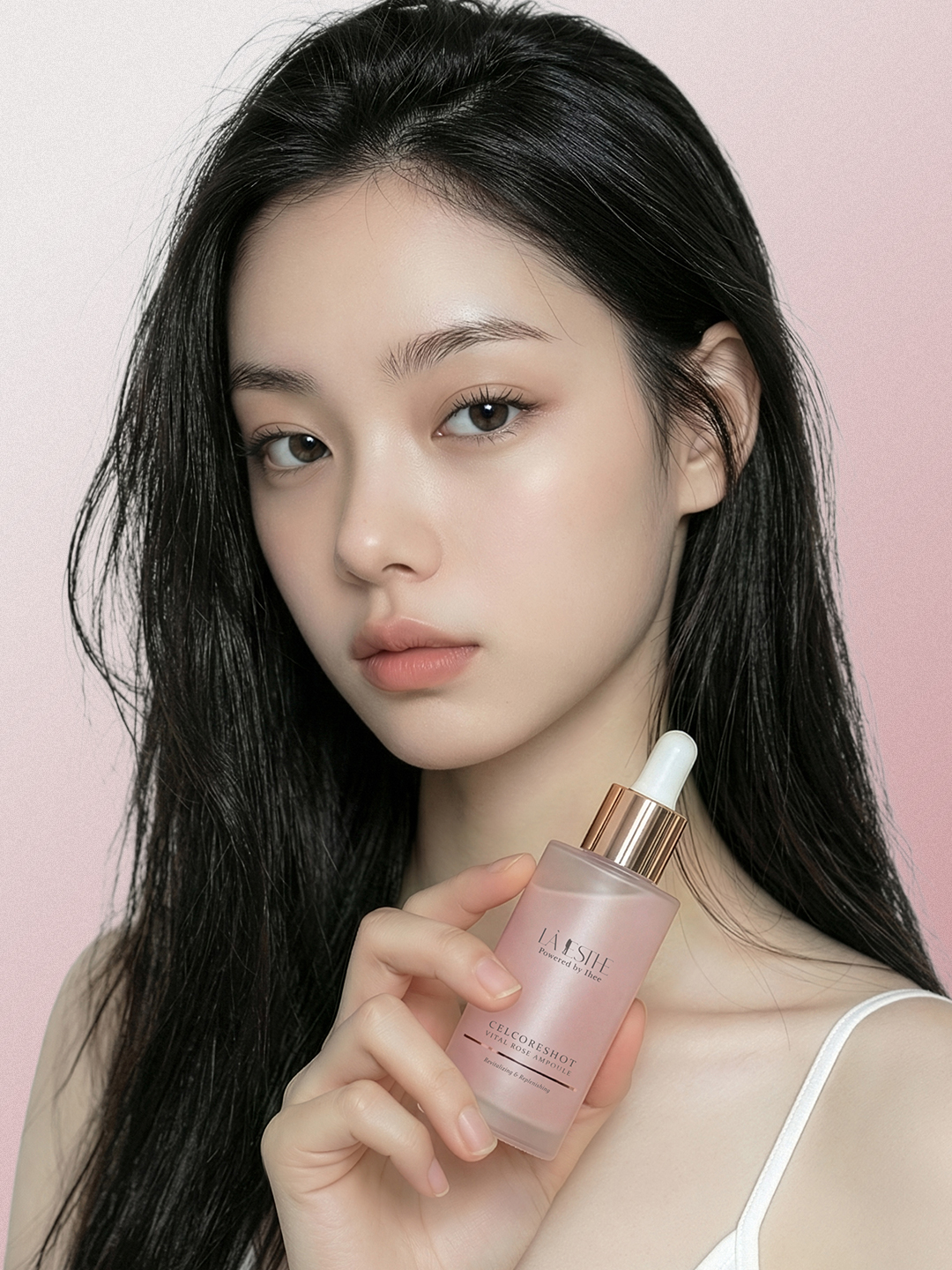 라에스테 셀코어샷 바이탈 로즈 앰플 50ml 모공 여드름 속건조 히알루론산 세럼 에센스 - 상세 이미지 3