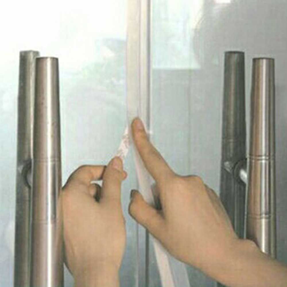 추운 화장실 방문 아래 현관문 창틀 바람막이 테이프 - 상품 이미지