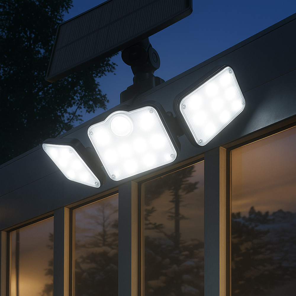 탑라이텍 태양광 센서등 조명 태양열 정원등 가로등 138LED - 상품 이미지
