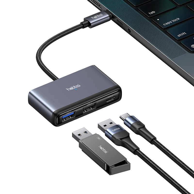 C타입멀티허브 5in1 USB 허브 60W PD 충전 삼성덱스 맥북 노트북 - 상세 이미지 3