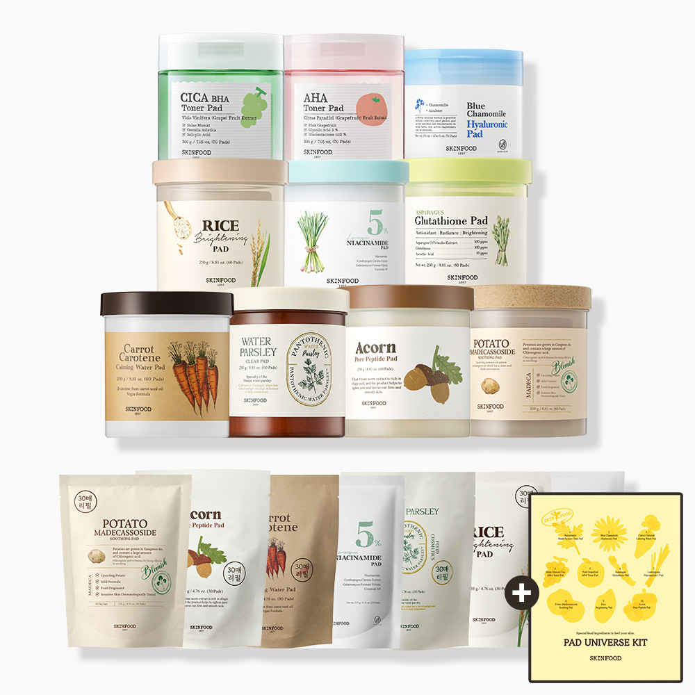 [스킨푸드][패드 유니버스 키트 증정] 패드 본품 10종 & 리필 7종 택2 제품 이미지