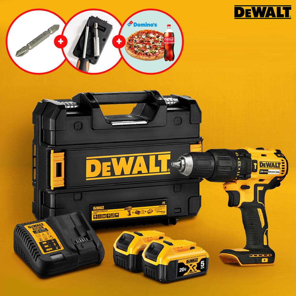 디월트 20V 전동 충전해머드릴 무선 드릴 드라이버 콘크리트 타공 DCD7781P2