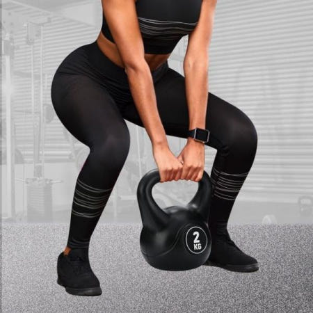 크로스핏 블랙 덤벨 케틀벨 AS2KG (6kg)