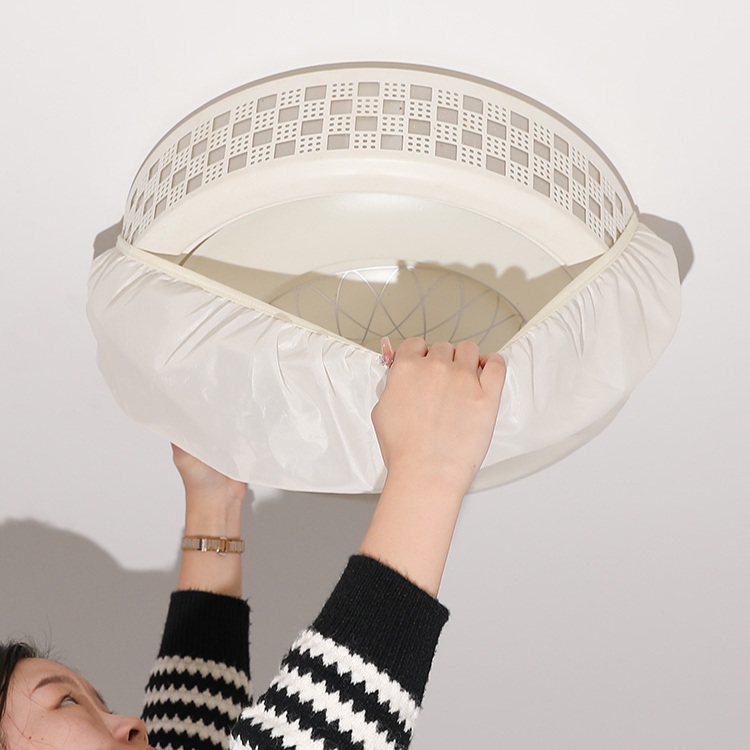 형광등커버 형광등가리개 전등가리개 원형 LED등 먼지 벌레 오프화이트 소형 12-18cm - 상세 이미지 3