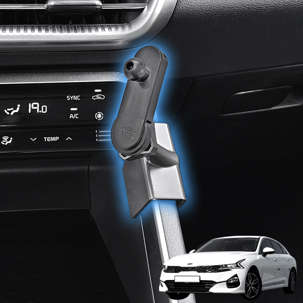 픽스 K5 (13~23년식) 전용 차량용 핸드폰 거치 마운트 연장바 1개 포함 제품 이미지