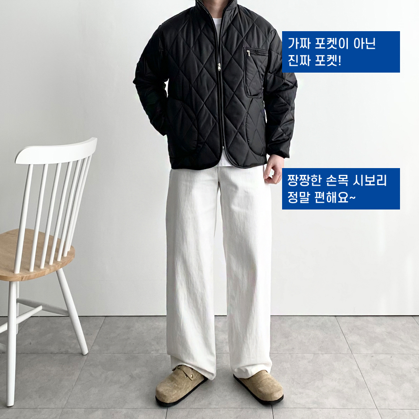 깔깔이패딩 겨울작업잠바 군대깔깔이 빅 사이즈 군용 돕바 - 상세 이미지 4