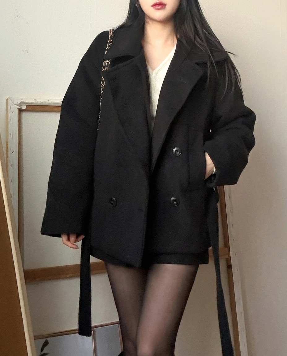 하이넥코트 반코트 - 상세 이미지 3