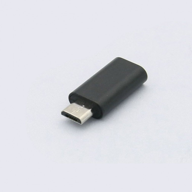 Type C F to Micro 5P 블랙 USB 3.1 젠더 c타입 usb 5핀 - 상품 이미지