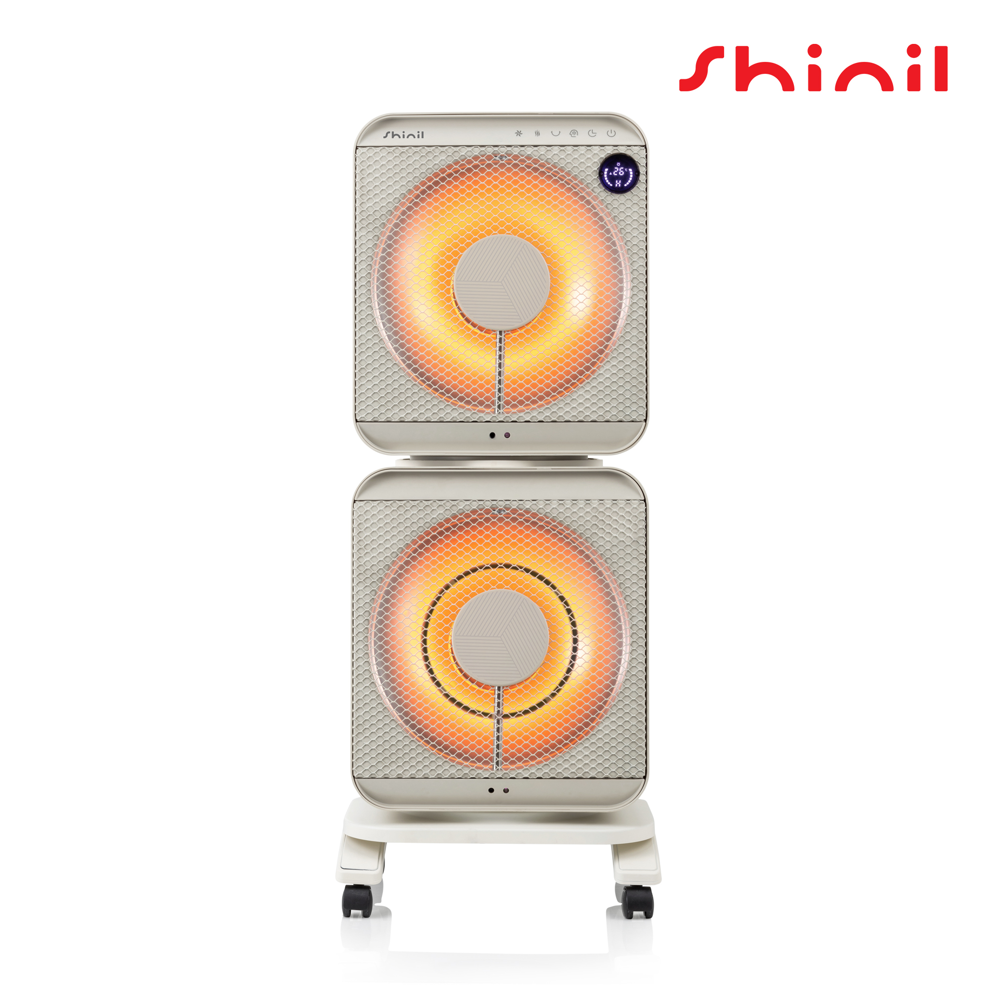 신일전기히터 에코팬큐브 히터 하이라이트 전기난로 사무실 업소용 스토브 난방기