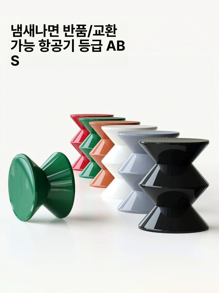 북유럽 스타일 플라스틱 침대 옆 미니 수납 테이블 어린이용 - 상세 이미지 2