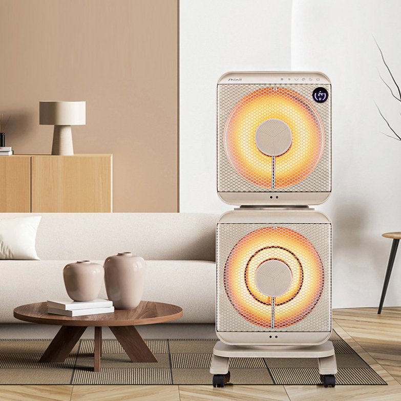 신일전기히터 에코팬큐브 히터 하이라이트 전기난로 사무실 업소용 스토브 난방기
