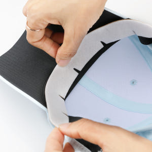 클린햇 골프모자 땀 흡수 패드 모자 오염방지패드 캡가드 화이트 5세트 운동러 솔직 후기 | 실사용 리뷰 - 상품 이미지 2