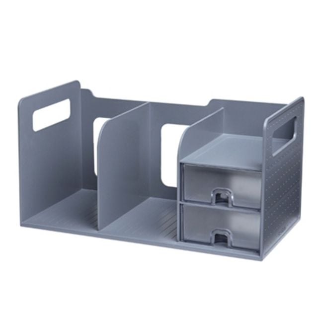 시스맥스 서랍책꽂이 GR 그레이 No.42300 280139/404x210x207mm (1개) - 상품 이미지
