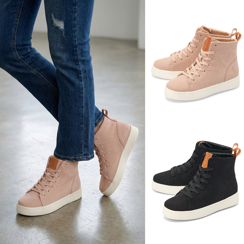 데이워크 발편한 아치깔창 여성 앵클부츠 카라 2color (DW8004)