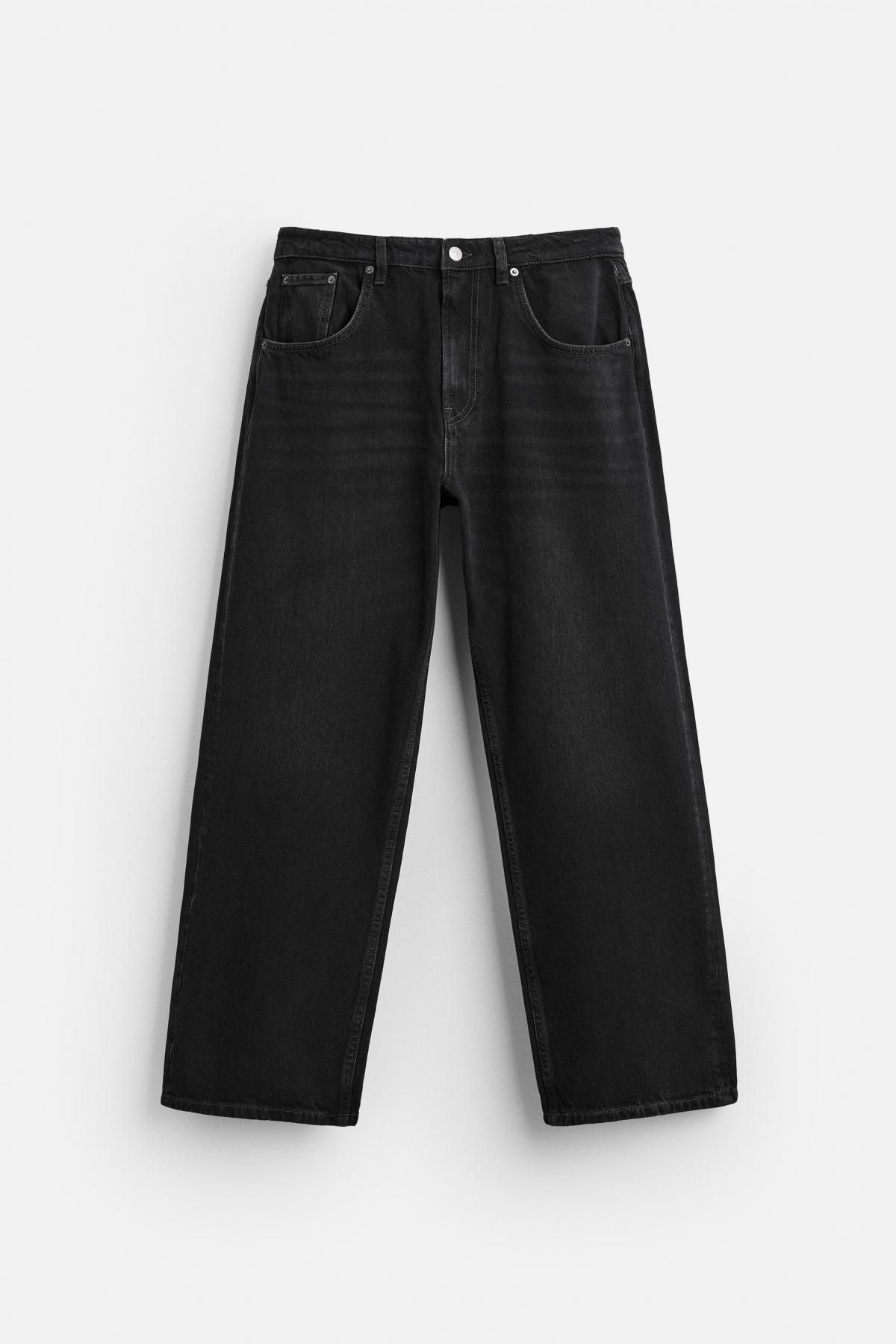 자라 한정판 배기핏 진 3991/404 BLACK - 상세 이미지 5