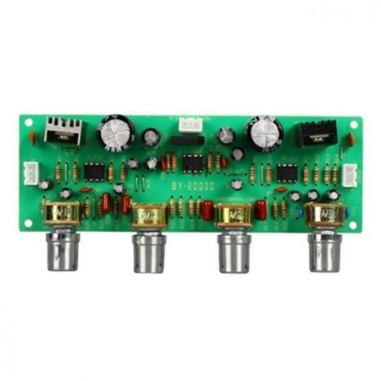 HIFI 프리 앰프 톤 볼륨 컨트롤 보드 NE4558 12V-15V - 상품 이미지