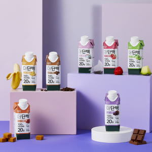 빙그레 더단백 드링크 딸기 단백질 프로틴음료 250ml 18팩 맛있게 먹은 솔직 후기 - 상품 이미지 4