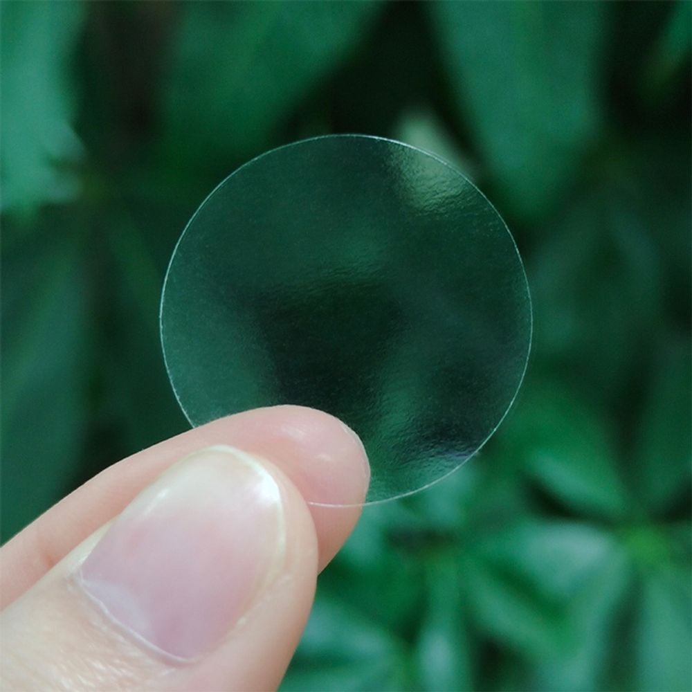 원형 투명 대용량 포장 스티커 25mm 500P DD-11785 - 메인 이미지