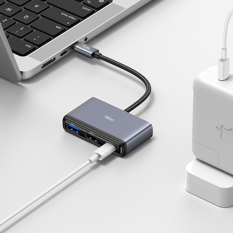 C타입멀티허브 5in1 USB 허브 60W PD 충전 삼성덱스 맥북 노트북 - 상세 이미지 4