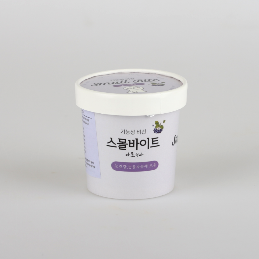 주베베 저알러지 기능성 면역력 관절 눈 건강 강아지간식 비건 스몰 바이트 눈건강, 55g, 1개 - 상품 이미지
