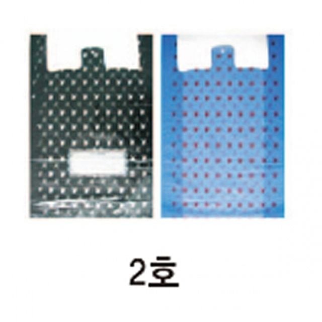 일반비닐봉투 2호.흑색/40x50cm.1봉/70장 - 상품 이미지