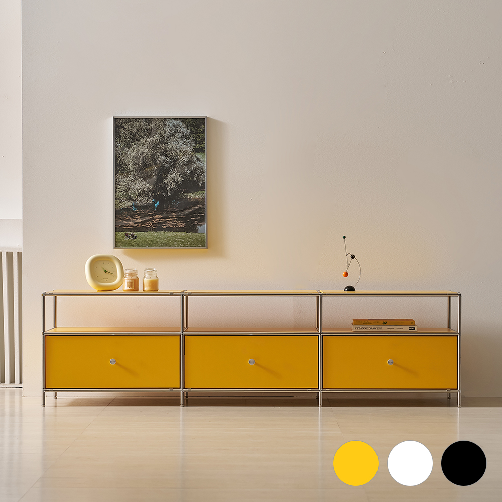 벨리에 베어 모듈거실장 티비다이 미드센츄리거실장 1800