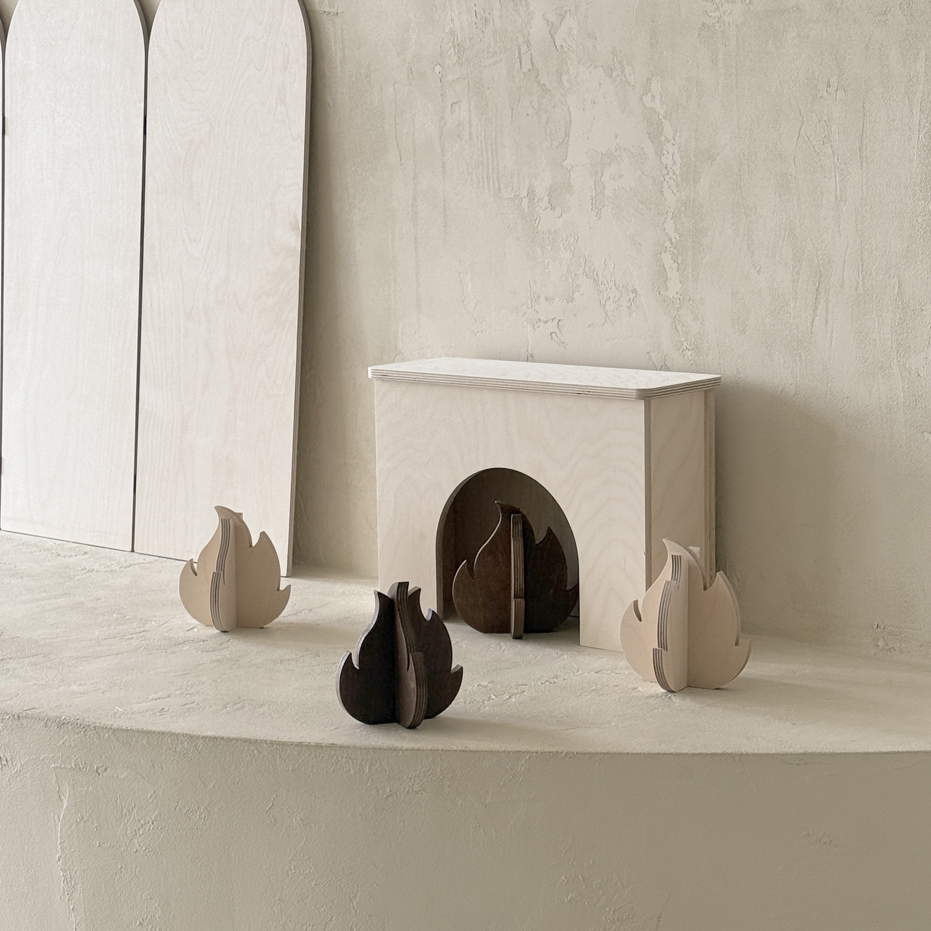 자체제작 : 우드 모닥불 단품 링크