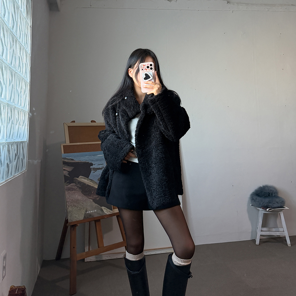 반코트 양털코트 이미지 7